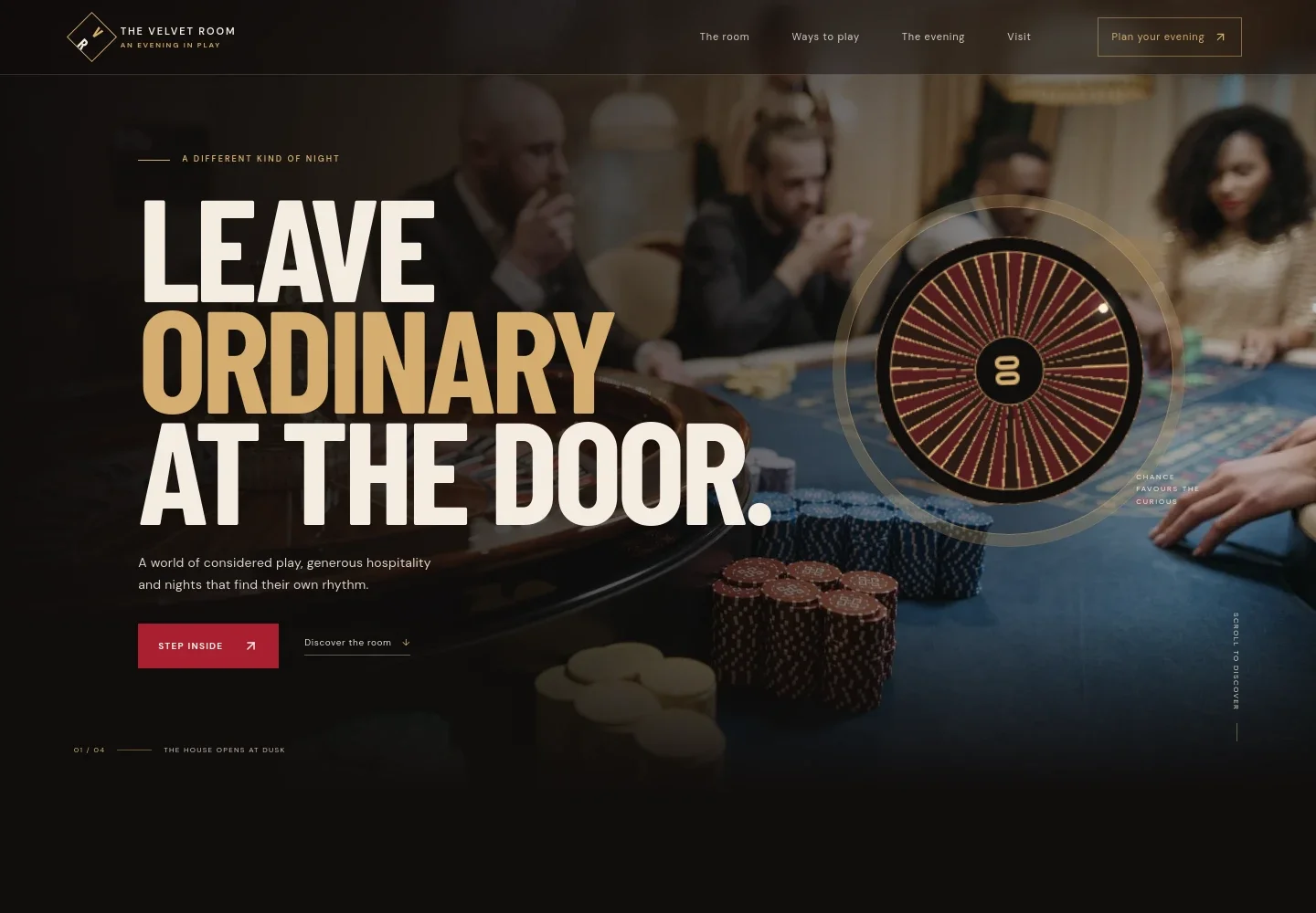 Casino Website Template