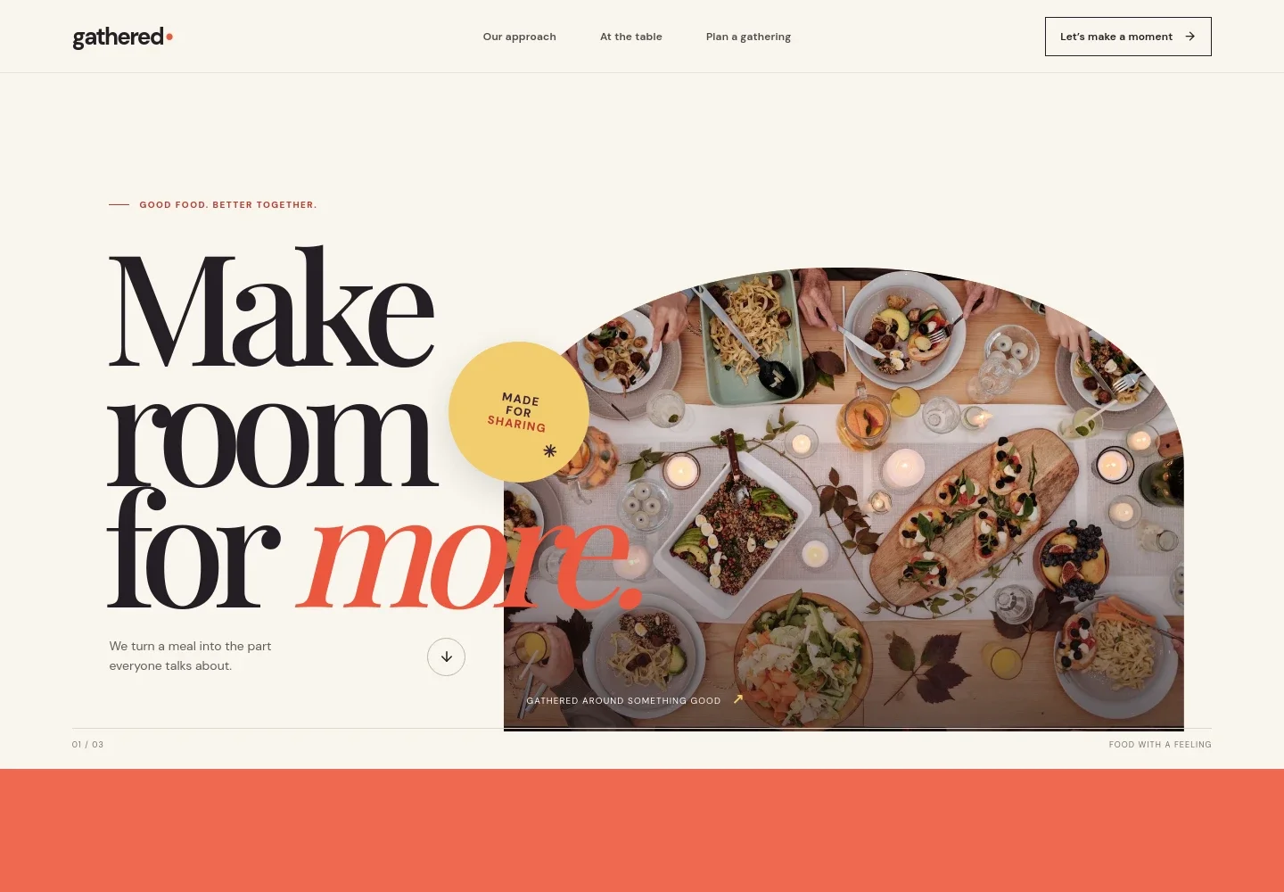 Catering Website Template