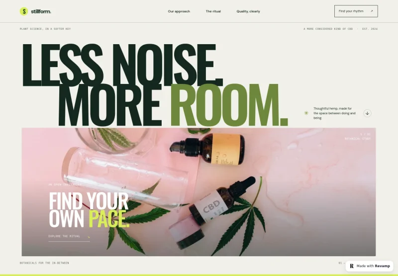 CBD Website Template