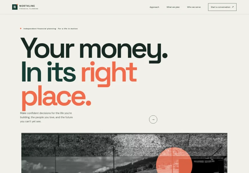 Certified Financial Planner Website Template