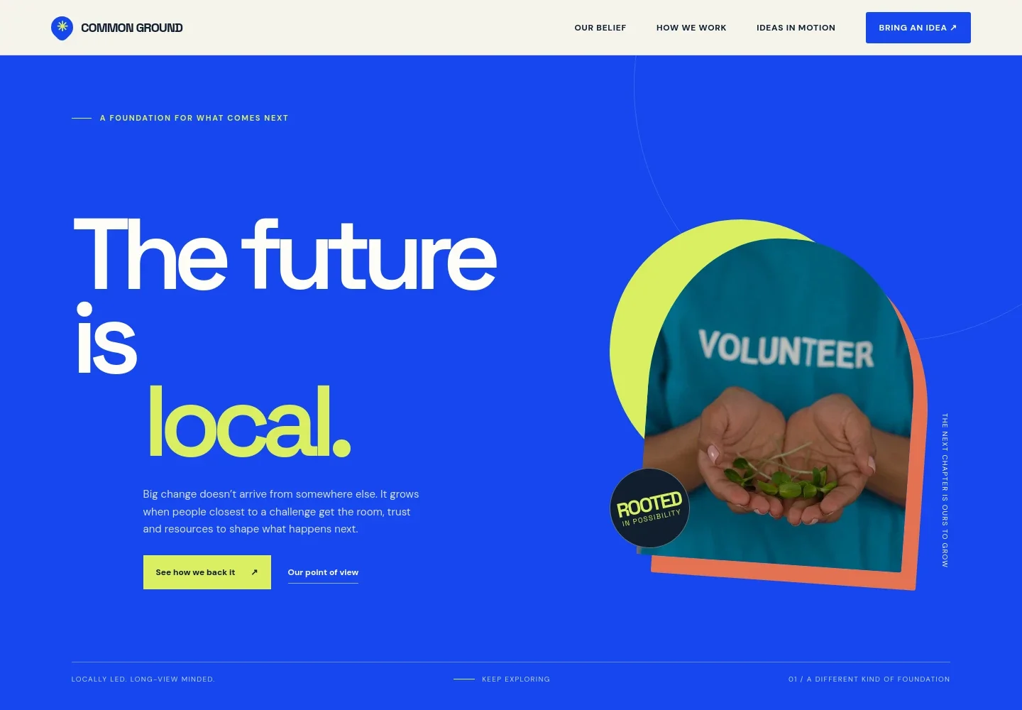 Charitable Foundation Website Template