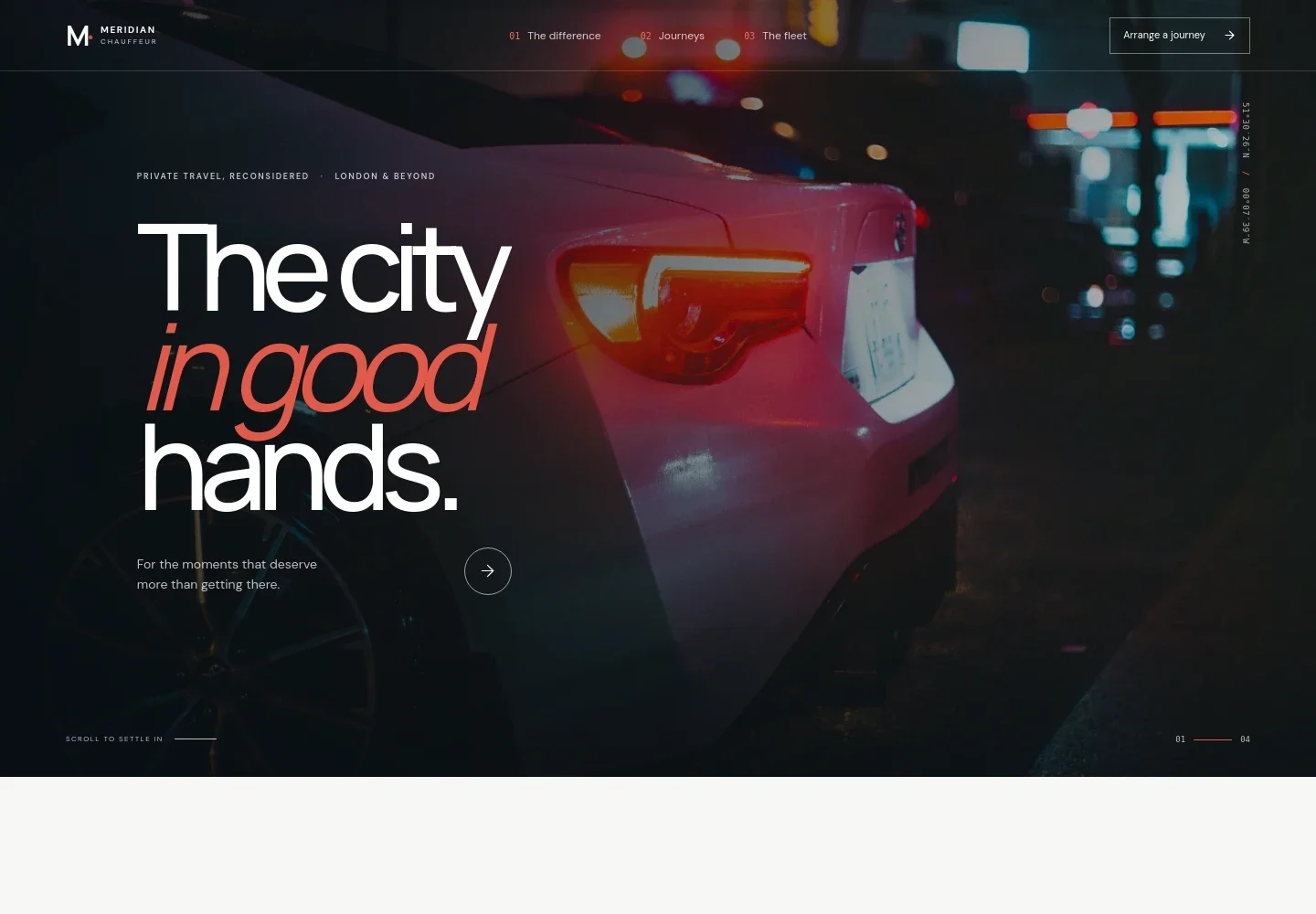 Chauffeur Website Template
