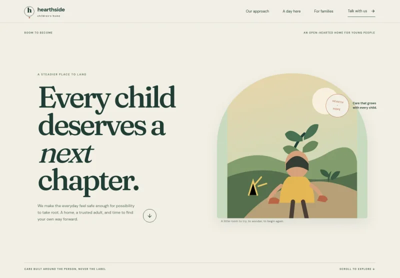 Children's Home Website Template
