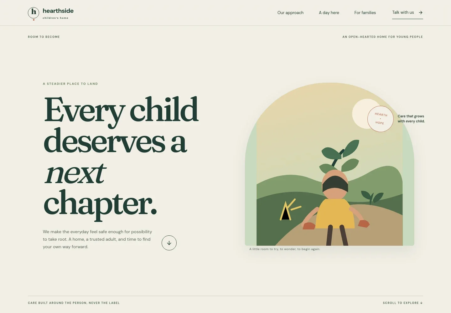 Children's Home Website Template