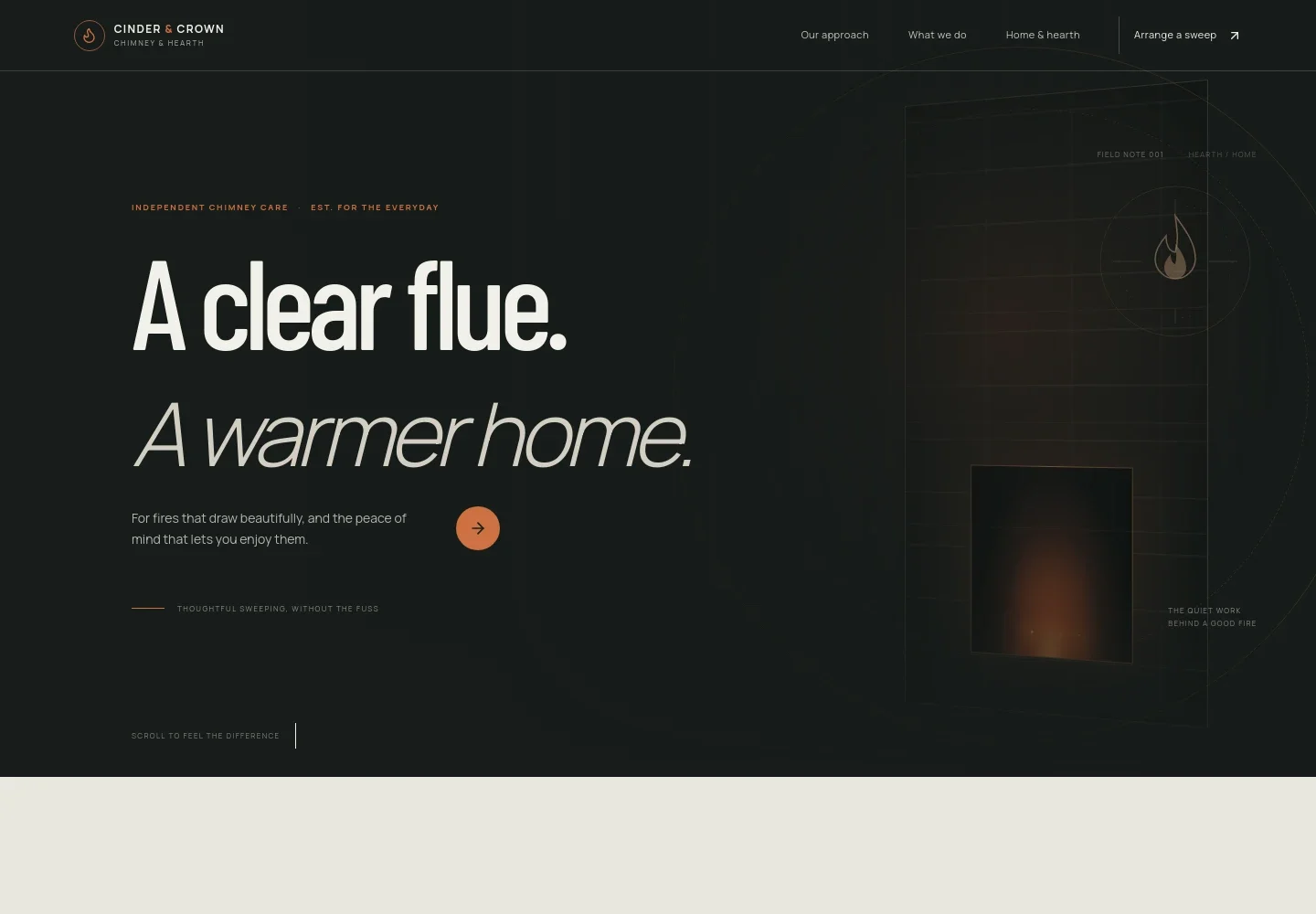 Chimney Sweep Website Template