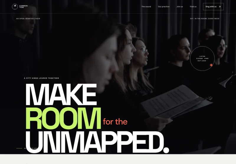 Choir Website Template