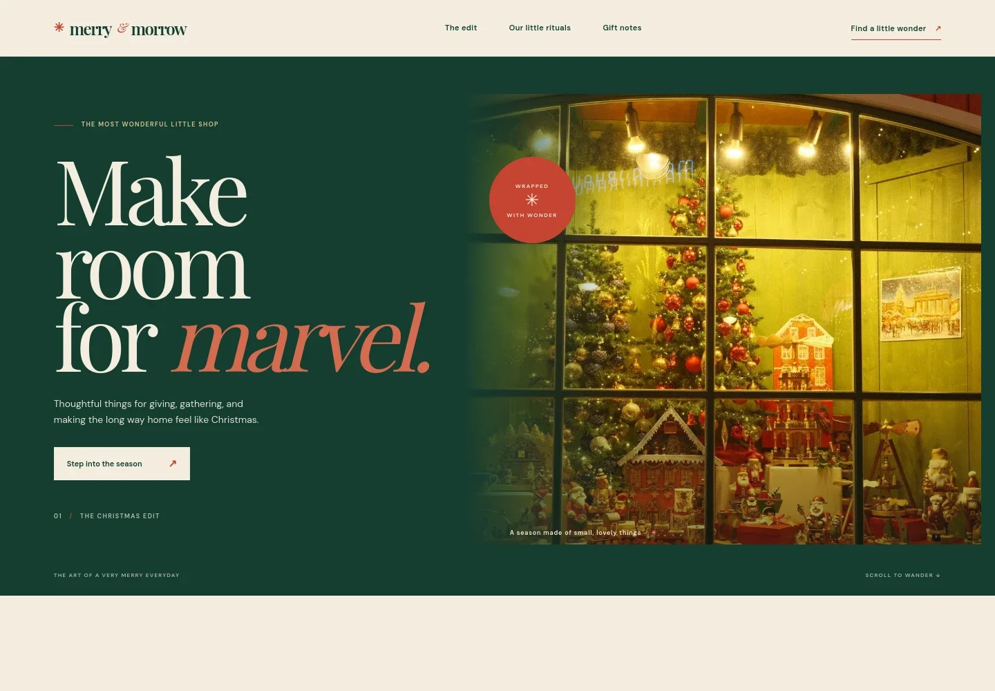 Christmas Ecommerce Website Template