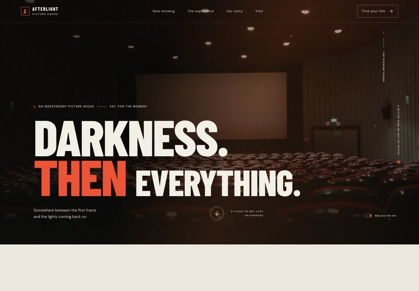 Cinema Website Template