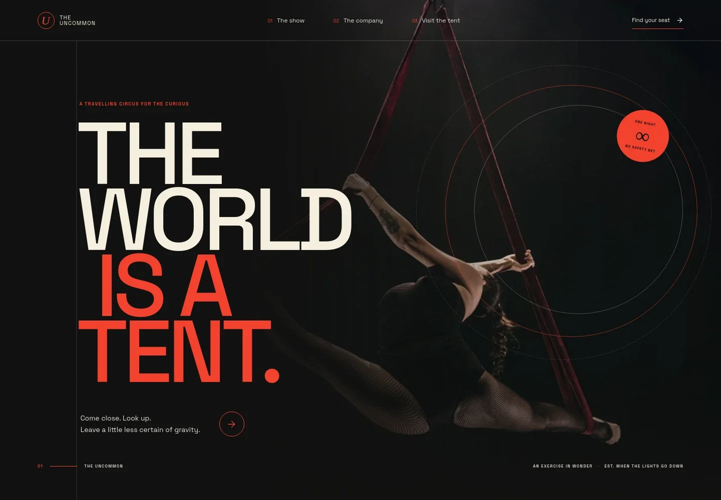 Circus Website Template