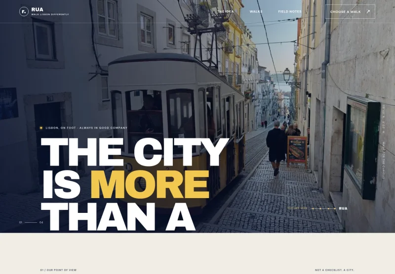 City Tour Website Template