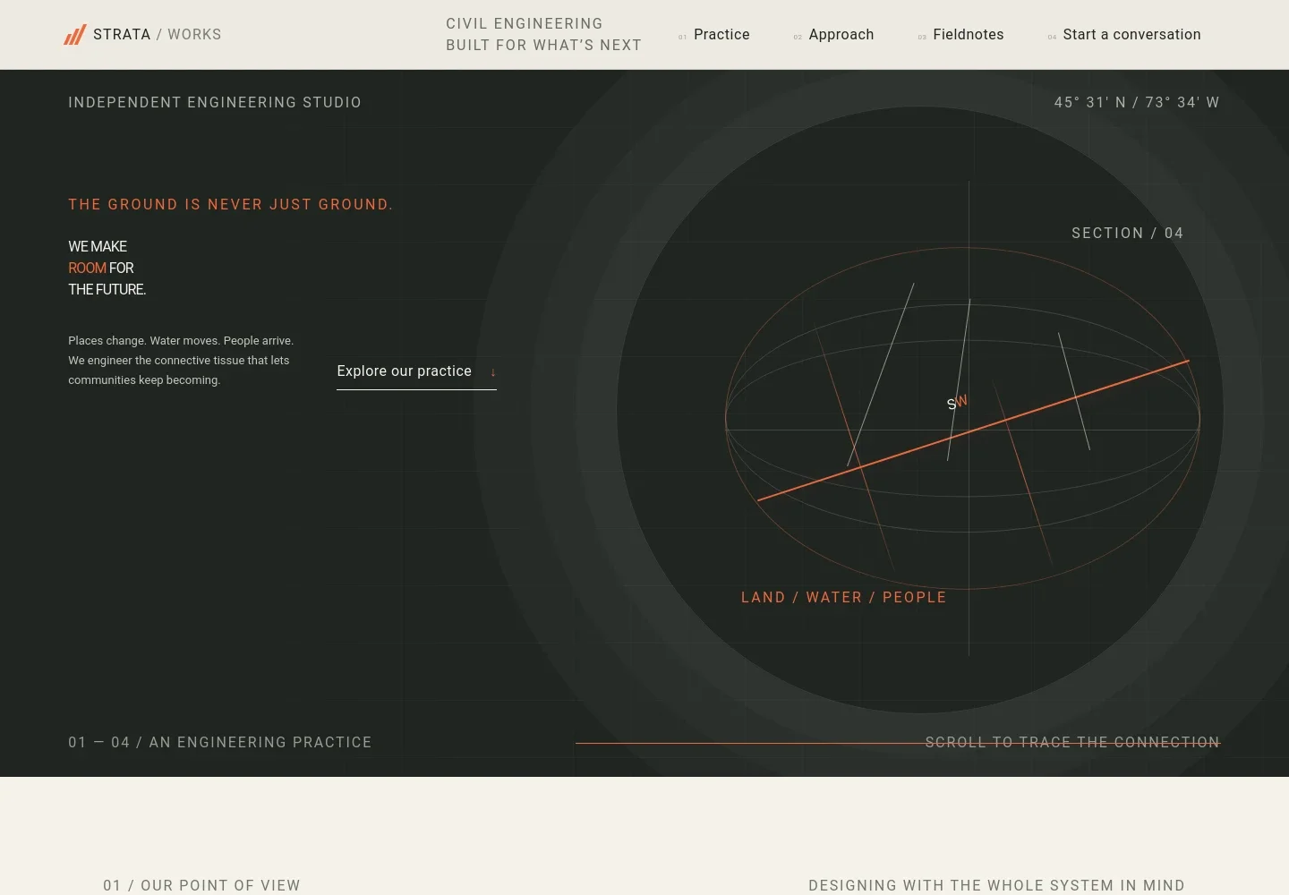 Civil Engineering Website Template