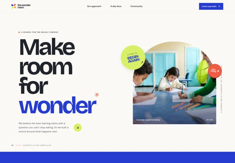 Classroom Website Template