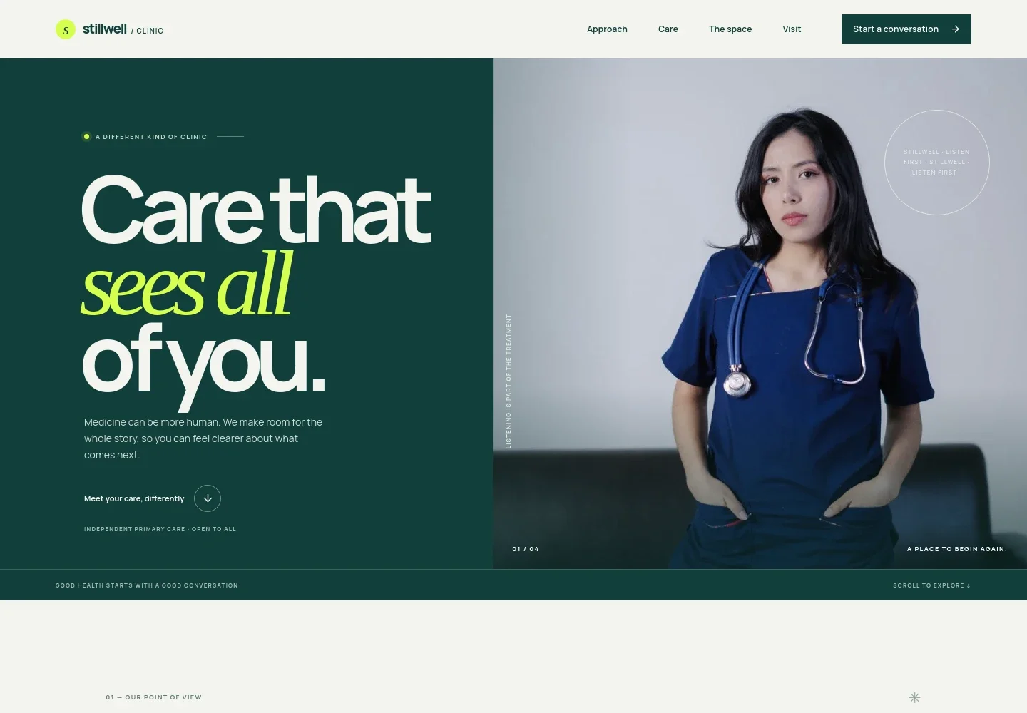 Clinic Website Template