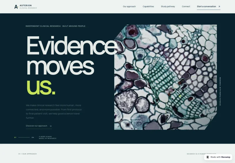 Clinical Research Website Template