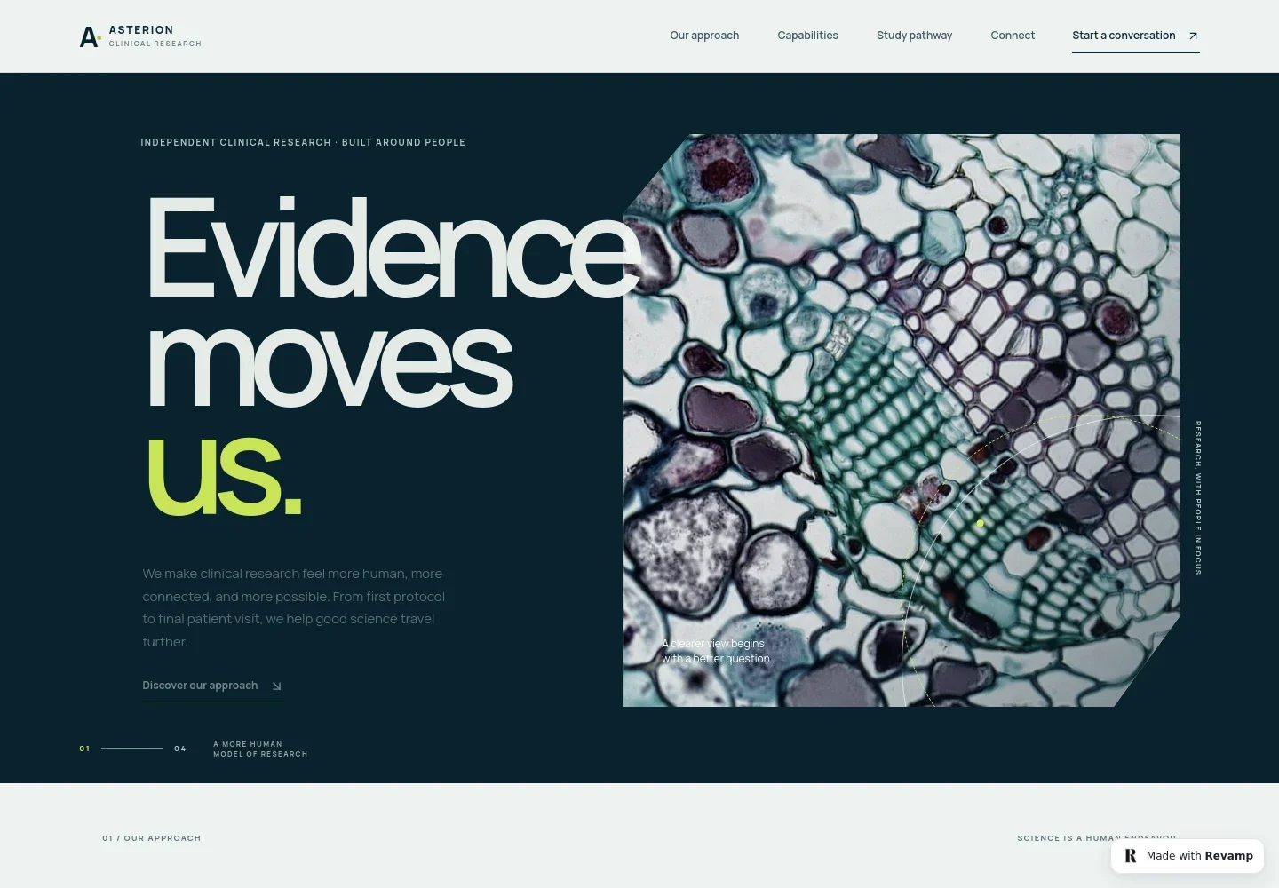 Clinical Research Website Template