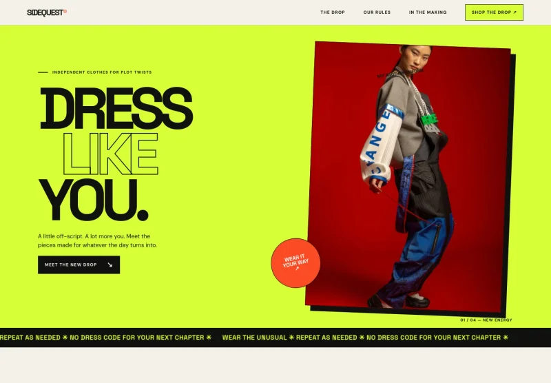 Clothing Store Website Template