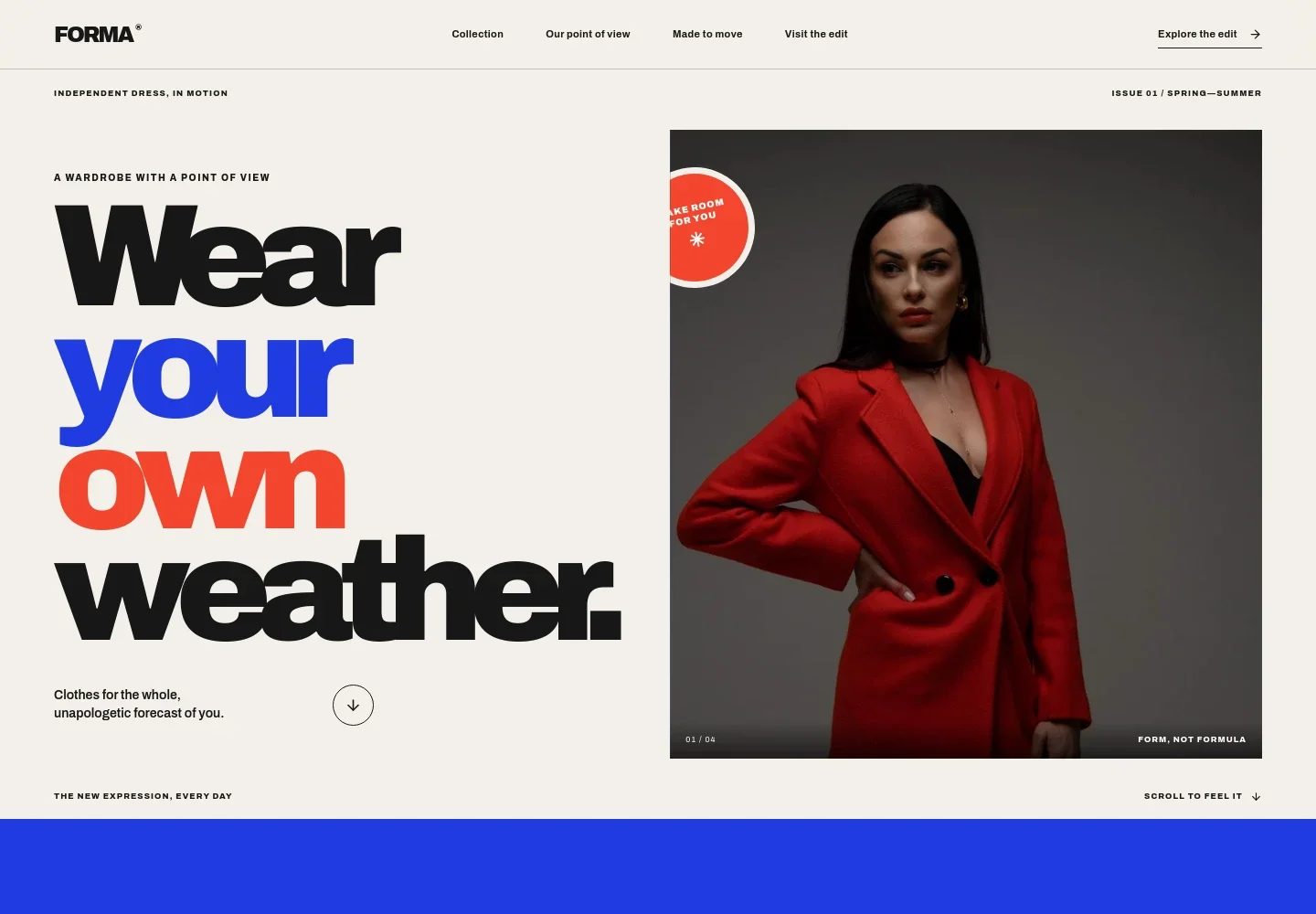 Clothing Website Template