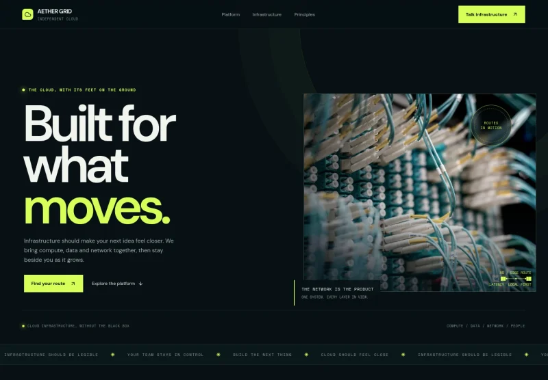 Cloud Hosting Website Template