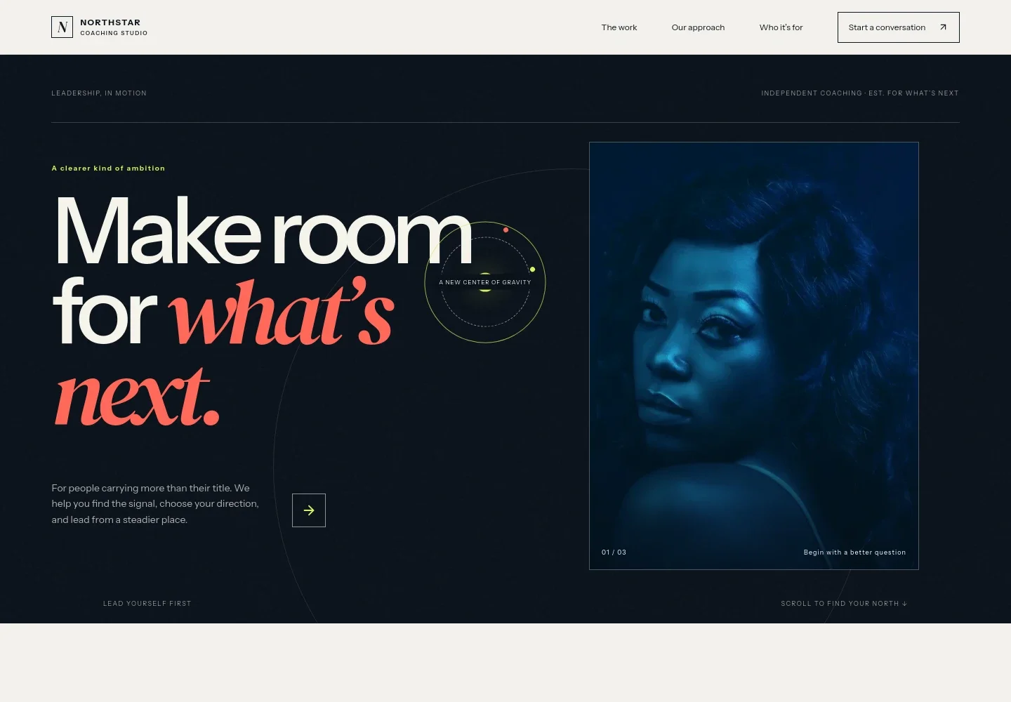 Coaching Website Template