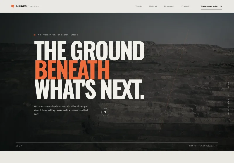 Coal Website Template