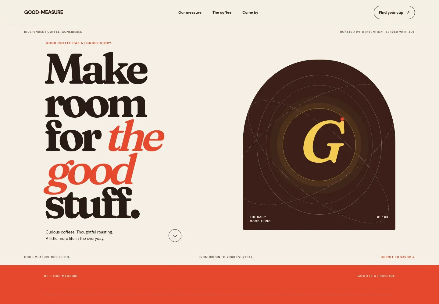 Coffee Website Template
