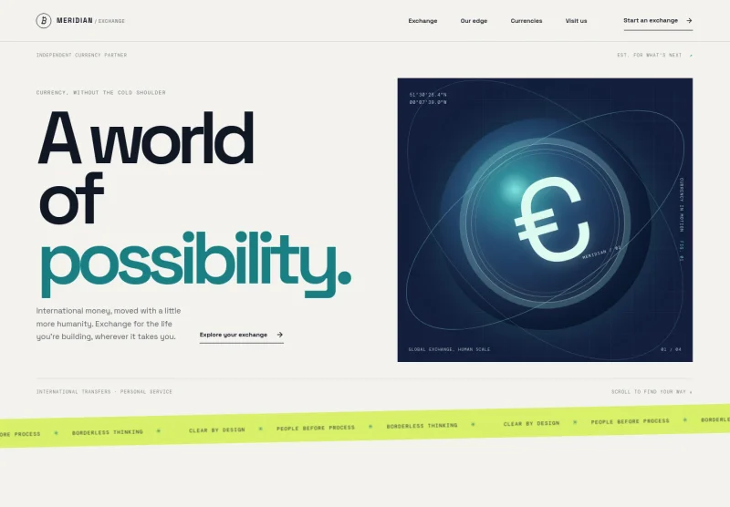 Coin Exchange Website Template