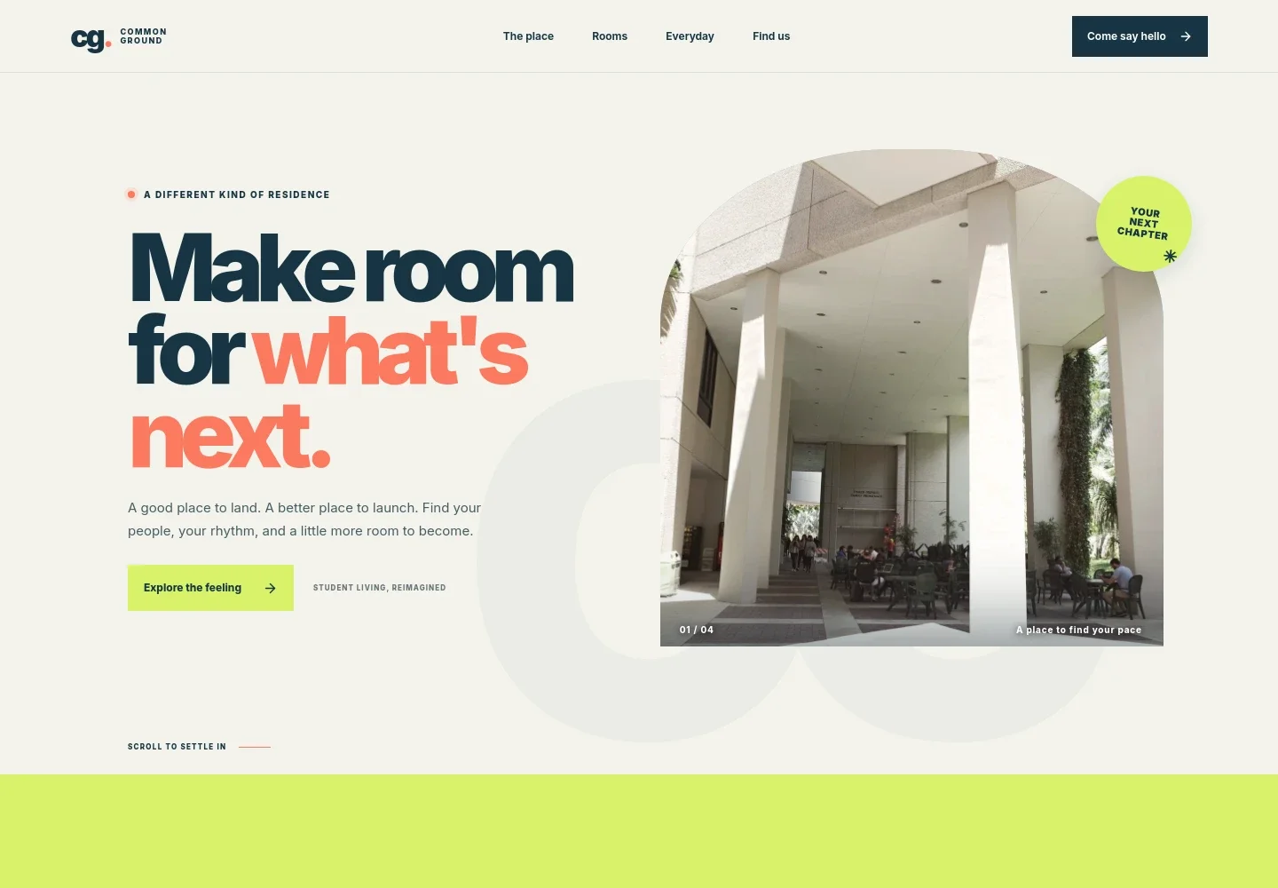 College Hostel Website Template