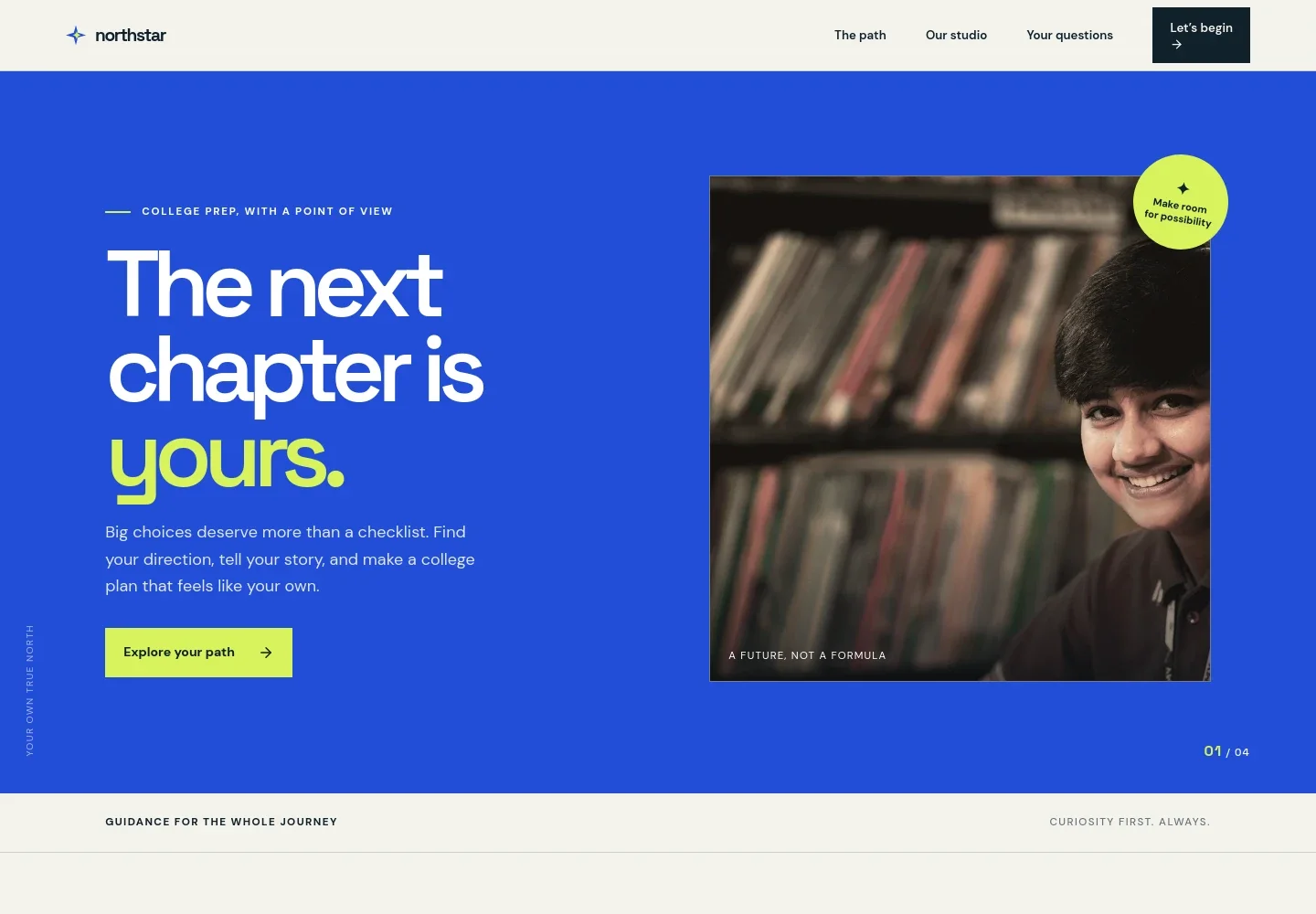 College Prep Website Template