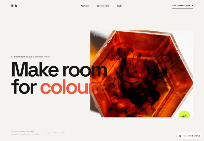 Color Website Template