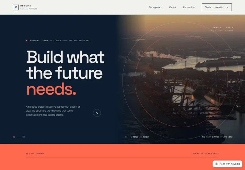 Commercial Lending Website Template