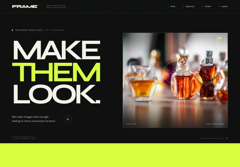Commercial Photography Website Template