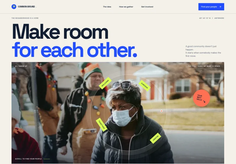 Community Website Template