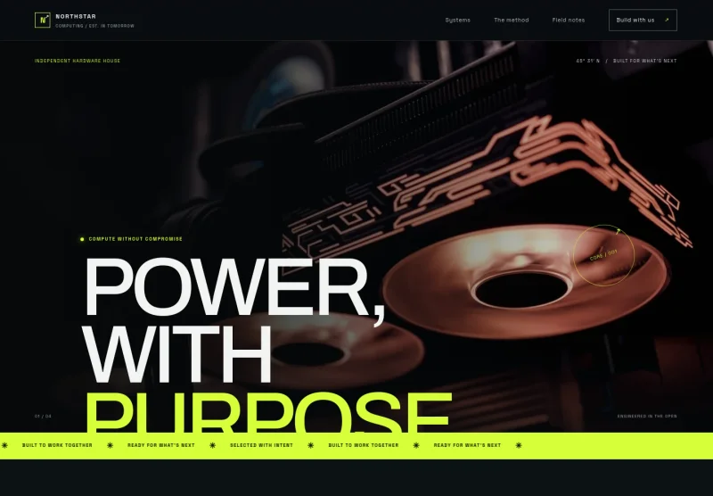 Computer Hardware Website Template