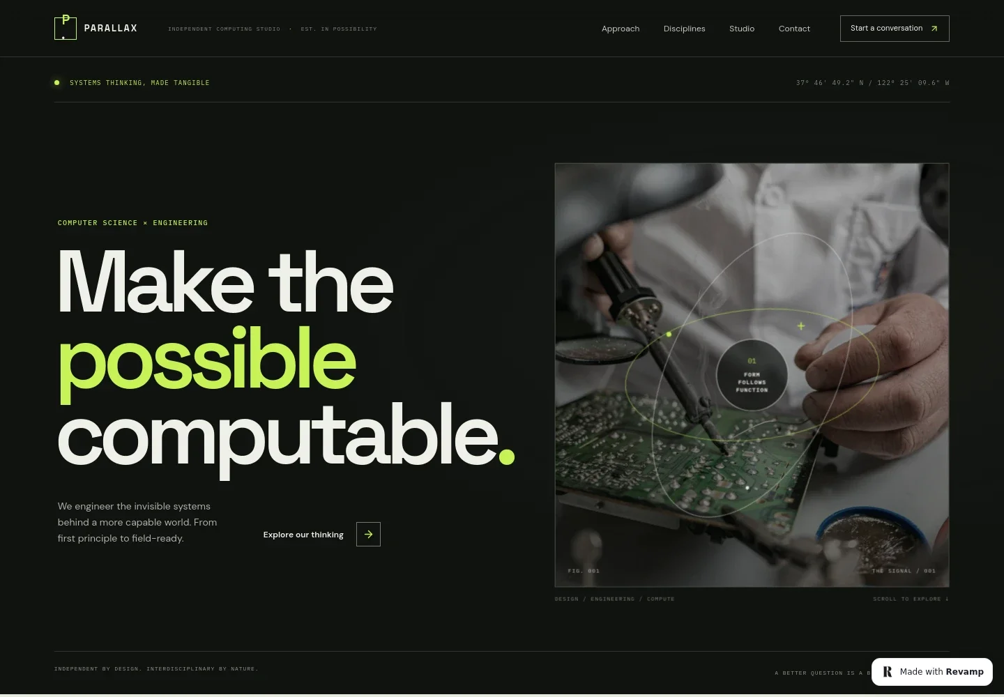 Computer Science Engineering Website Template