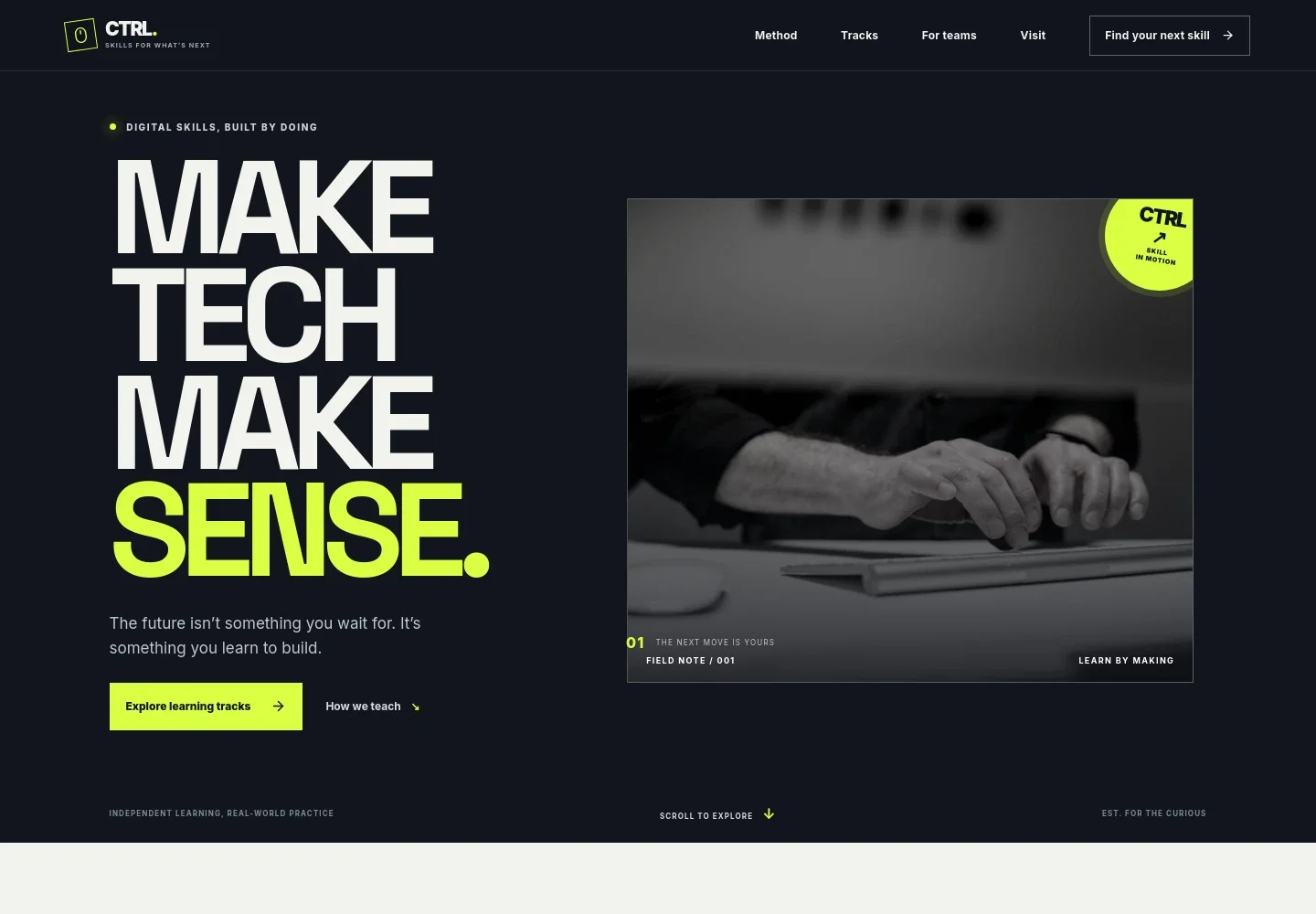 Computer Training Website Template