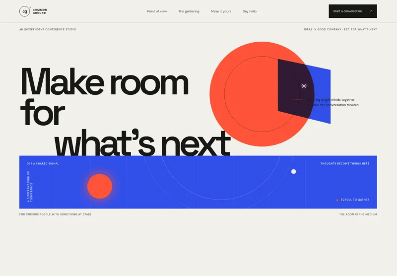 Conferences Website Template