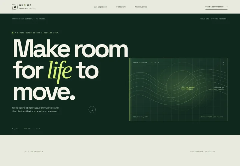 Conservation Website Template