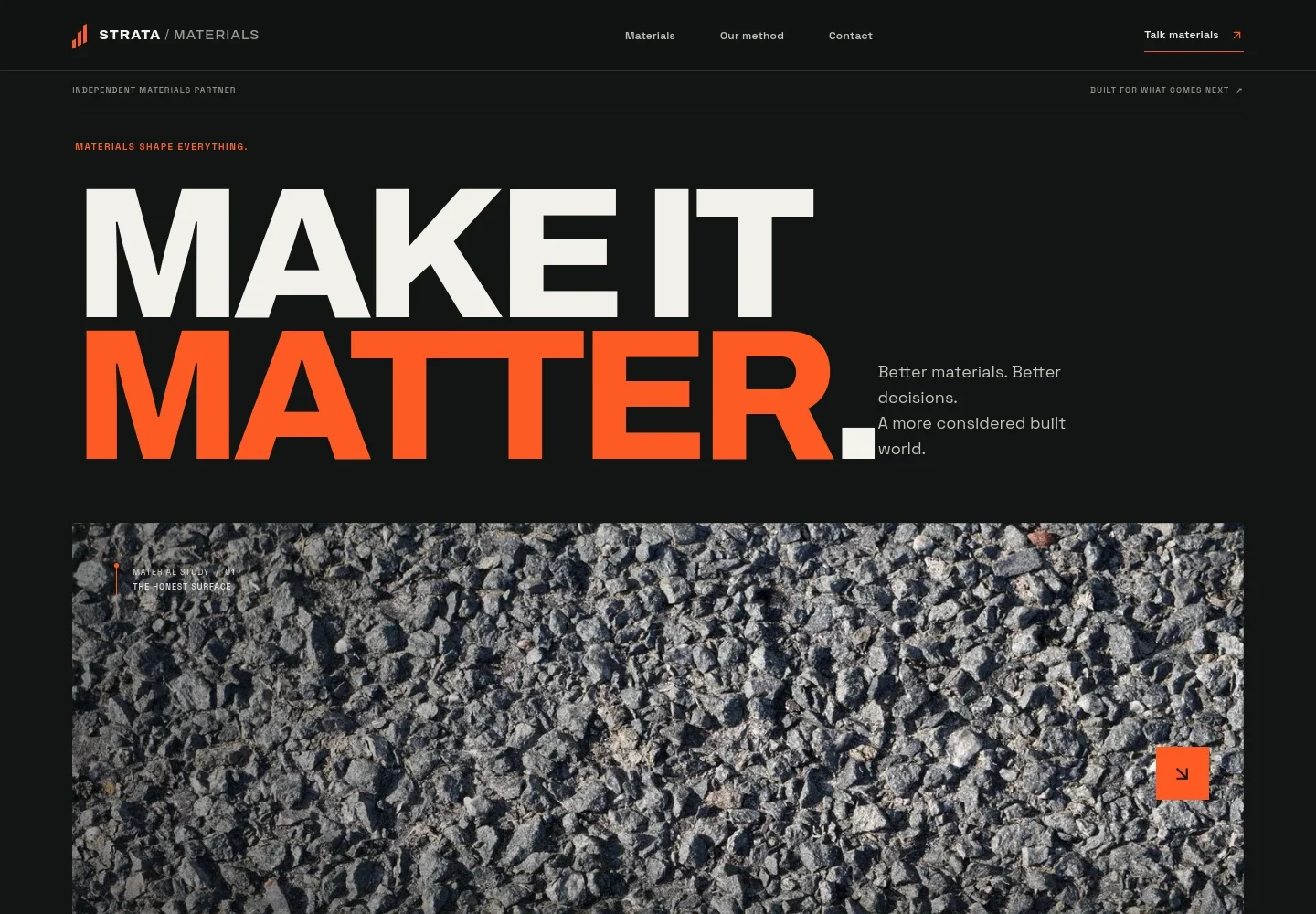 Construction Material Website Template