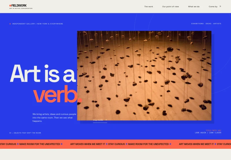 Contemporary Art Website Template