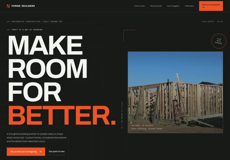 Contractor Website Template