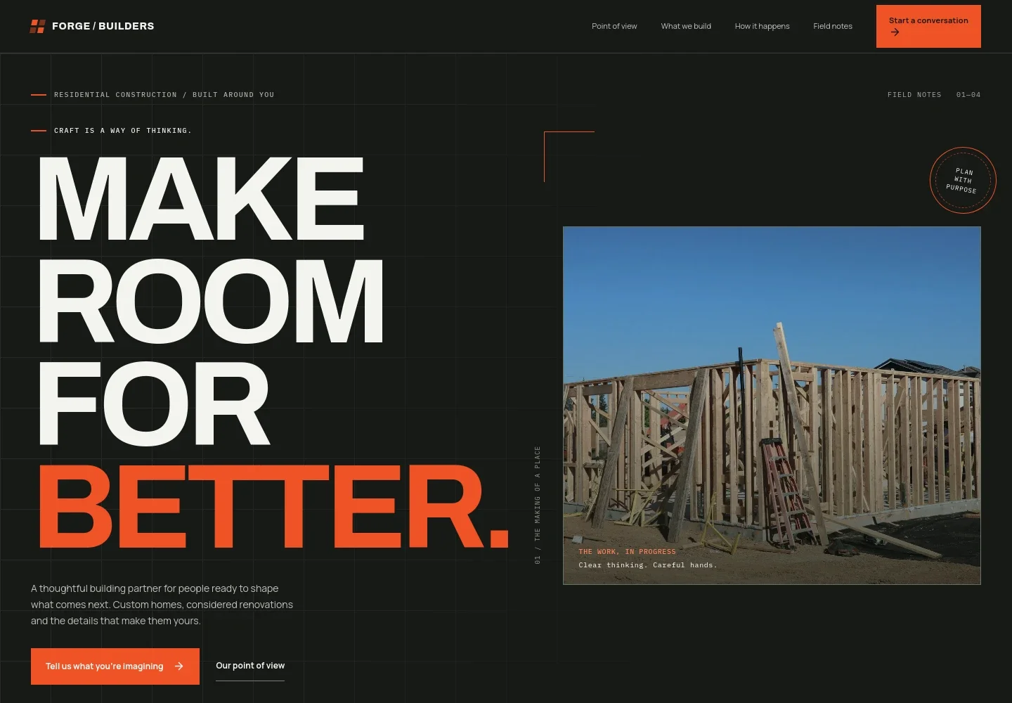 Contractor Website Template