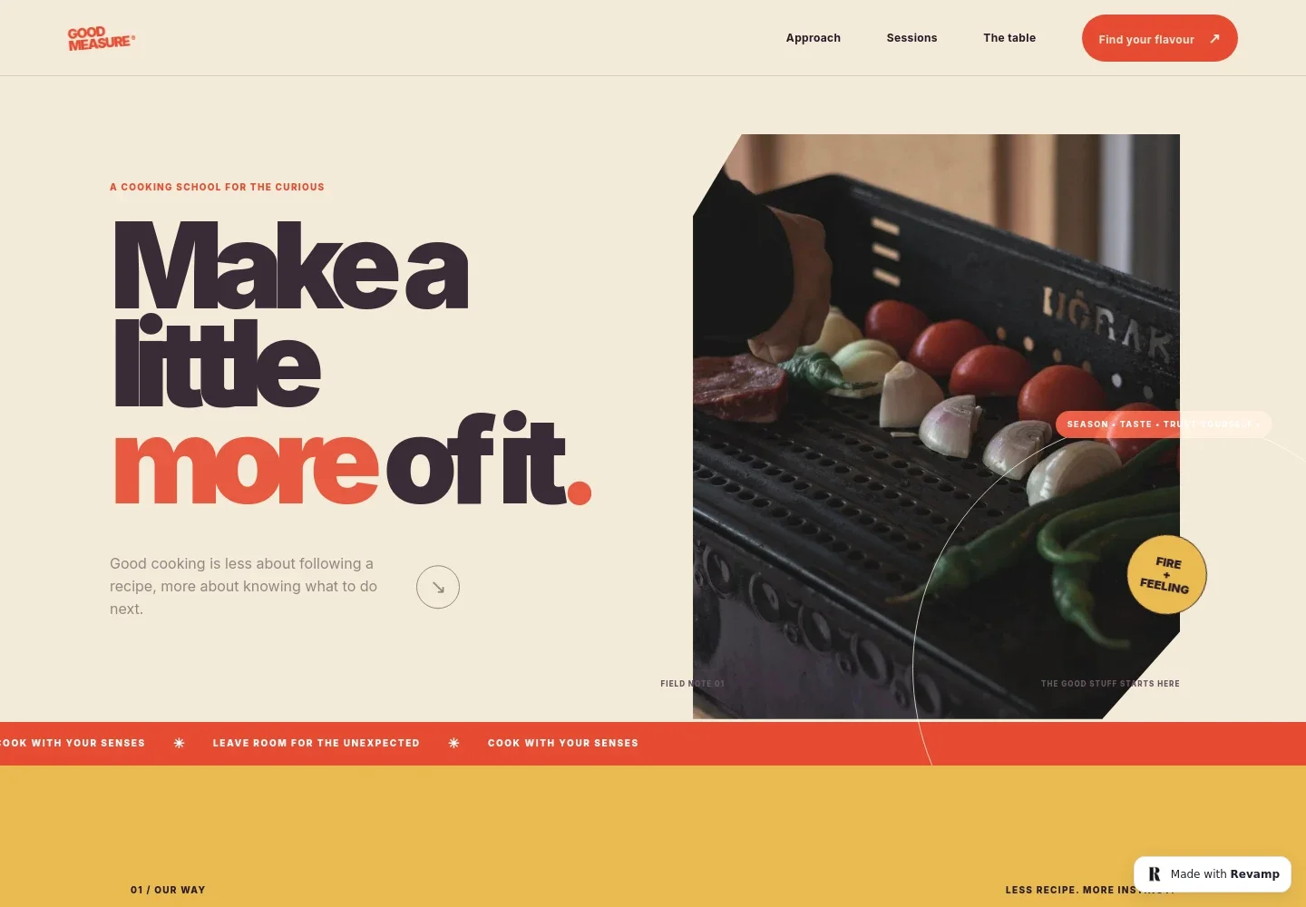 Cooking Website Template