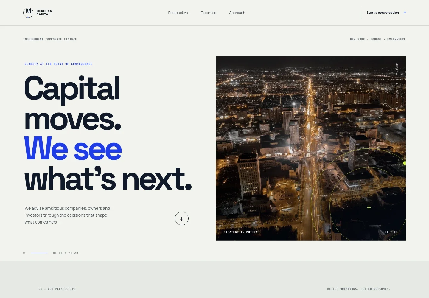 Corporate Finance Website Template