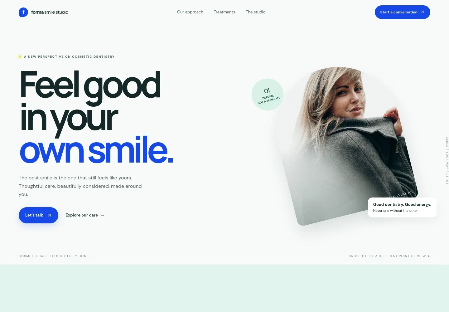 Cosmetic Dentistry Website Template