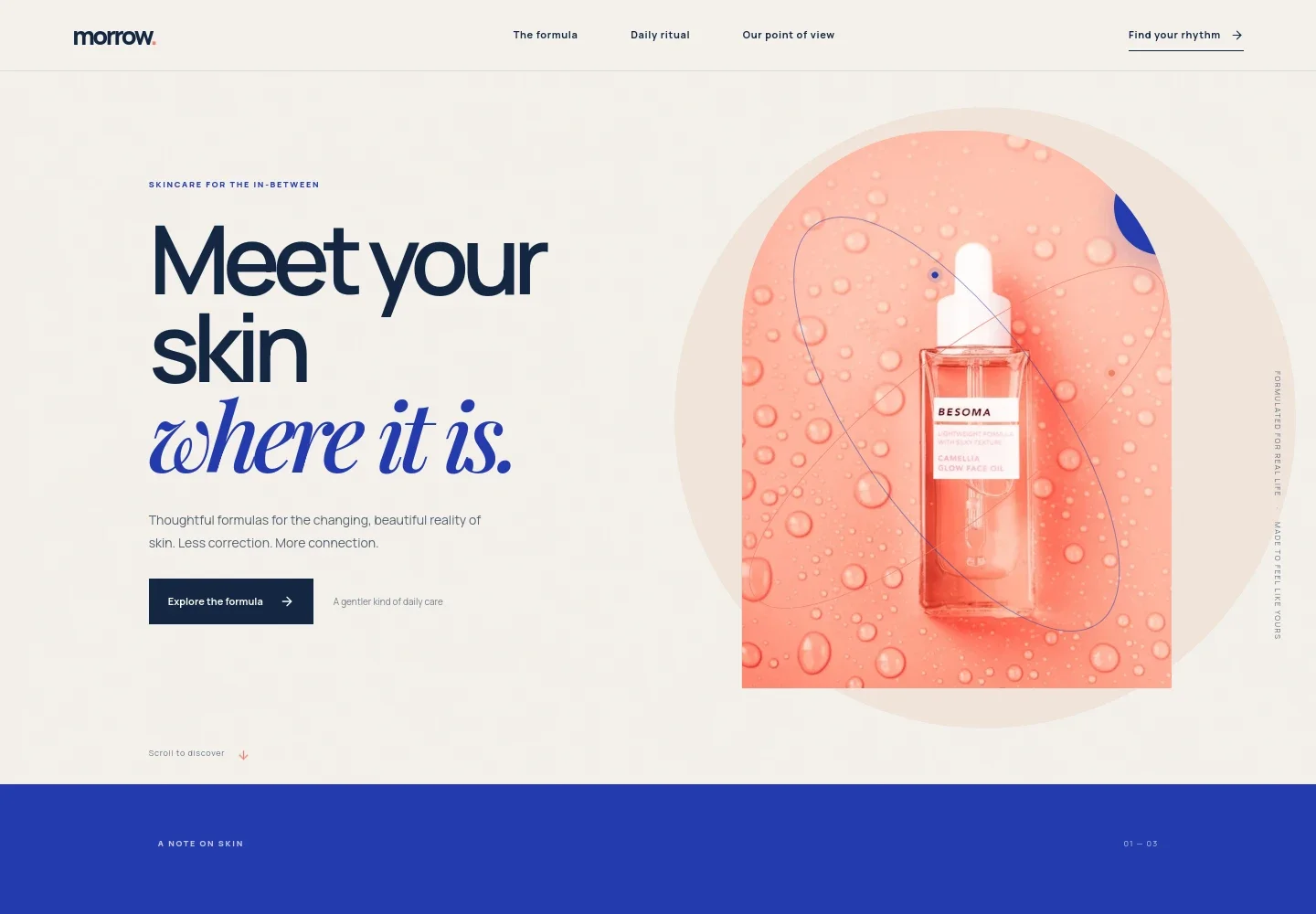 Cosmetology Product Website Template