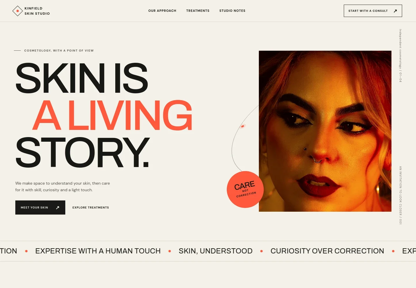 Cosmetology Website Template