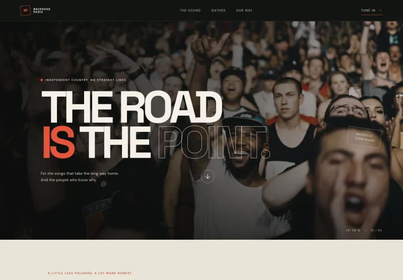 Country Music Website Template