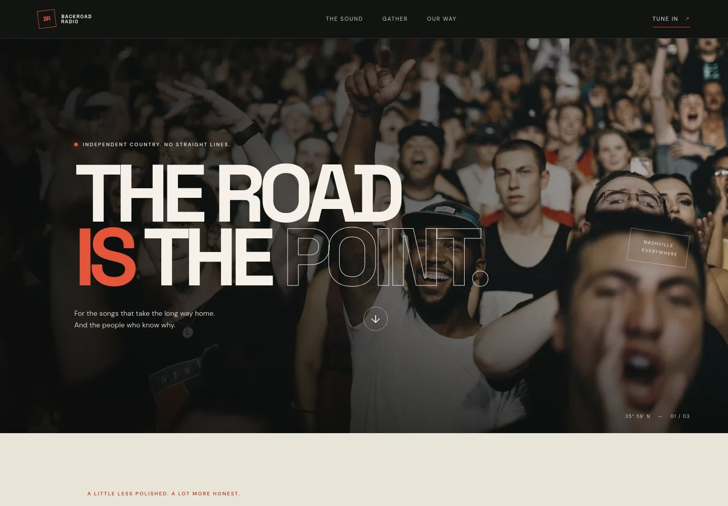 Country Music Website Template