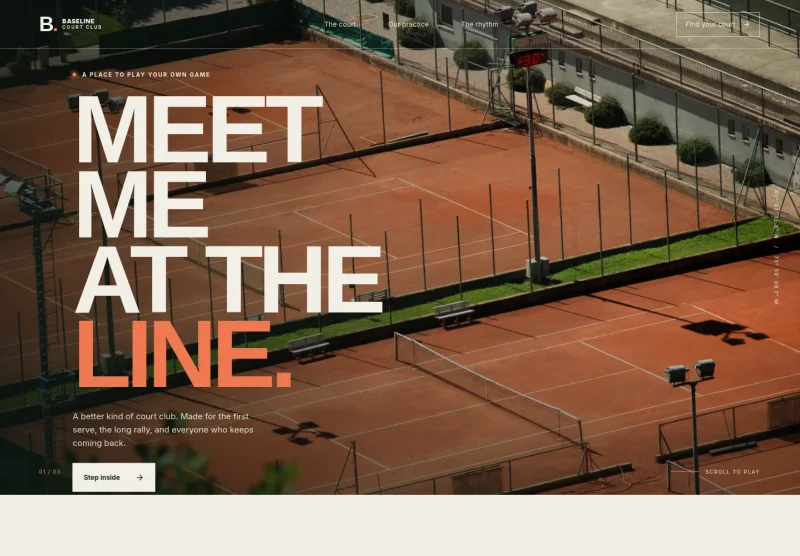 Court Website Template