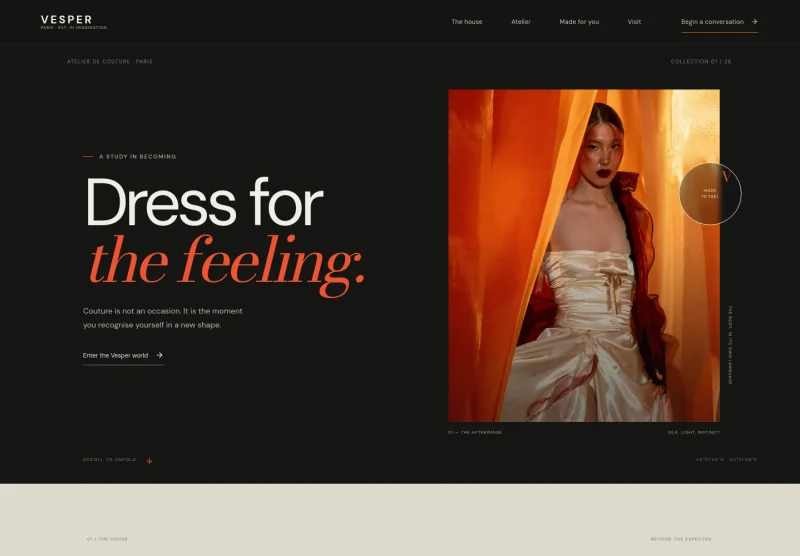 Couture Website Template